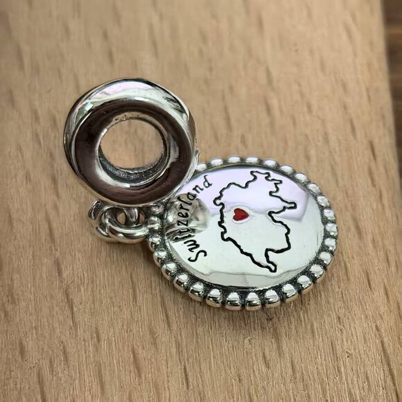 Pandora Switzerland Exclusive Charm Pendant, S925 Silver Bracelets - Picture 3 of 4